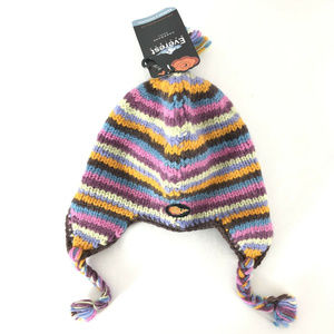 Everest Designs Stripe Earflap-K